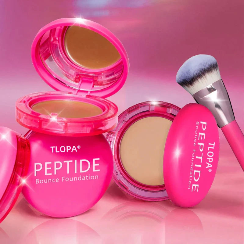 Last 3 hours: Free brush for the first 300 orders 🔥TLOPA® Peptide Bounce Foundation