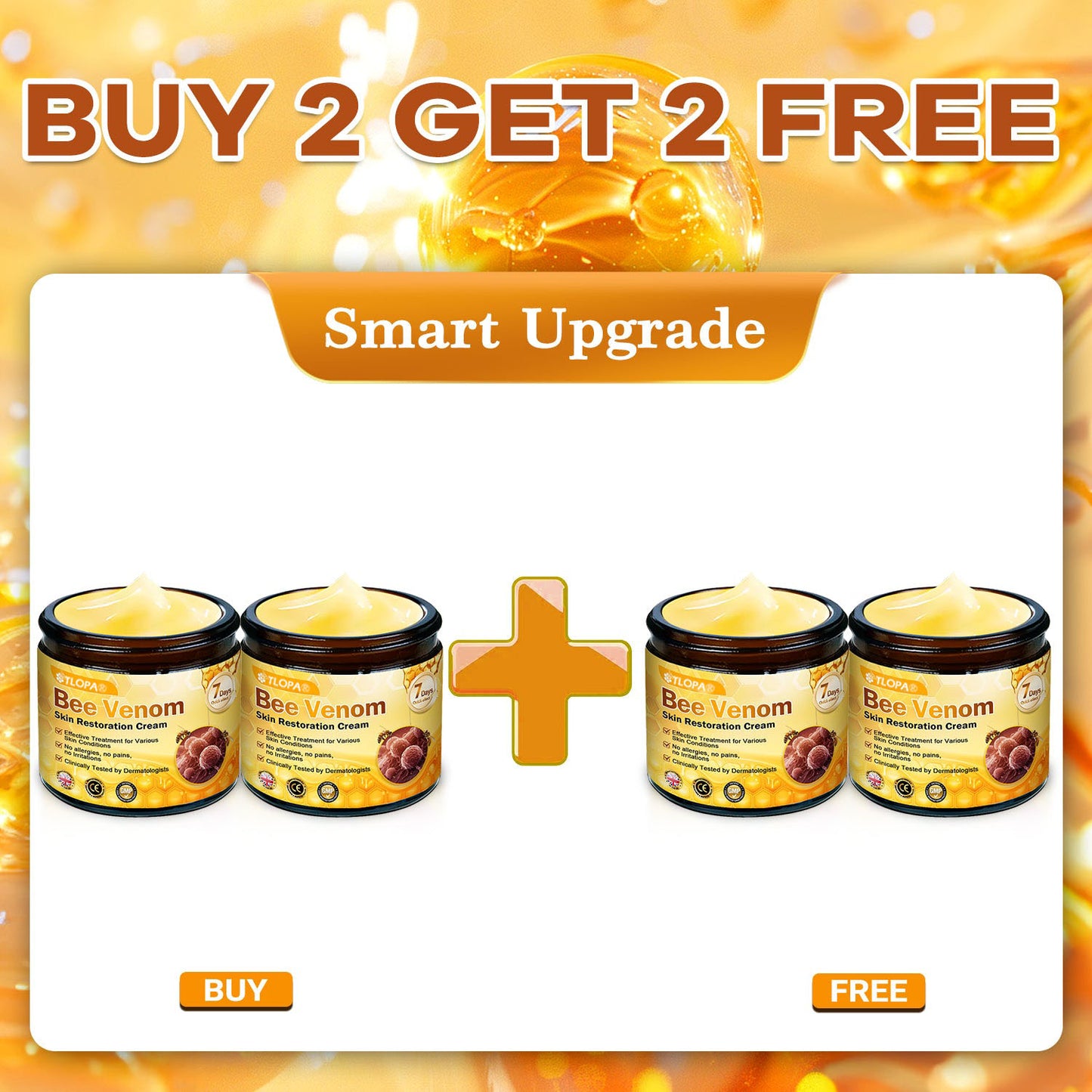 🍅🔥TLOPA® Bee Venom Skin Restoration Cream — 🔥Limited Time 80% OFF🔥