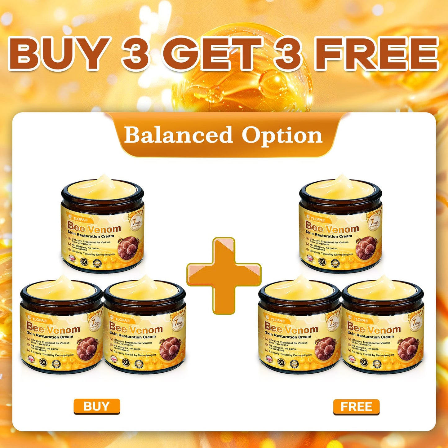 🍅🔥TLOPA® Bee Venom Skin Restoration Cream — 🔥Limited Time 80% OFF🔥