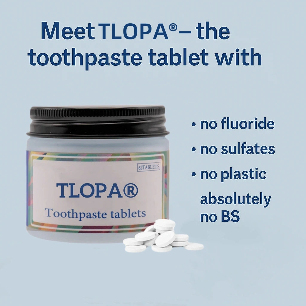 TLOPA® Toothpaste Tablet ——The Toothpaste Tablet That Actually Works.🦷
