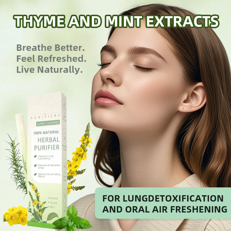 🏆【Upgraded 600-Puff】Breathe Bliss™ Mullein Relaxation Stick – Soothes Lungs, Detoxifies, Freshens Breath