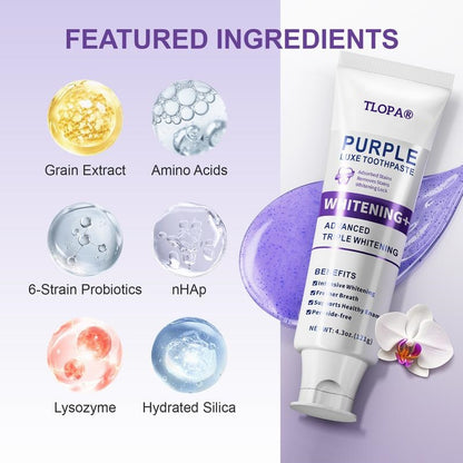 TLOPA® Purple Luxe Toothpaste
