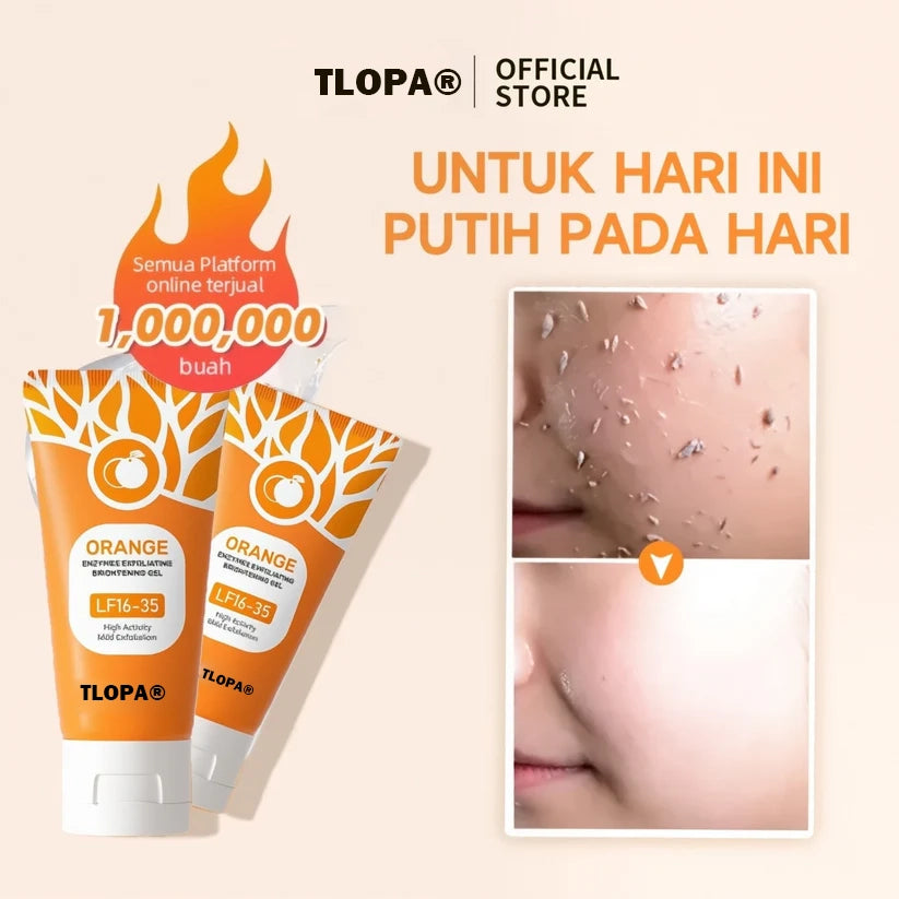 Orange Enzyme Exfoliating Gel — The Gentle Miracle Your Skin Has Been Crying Out For