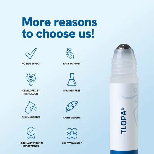 Last Day Offer🔥TLOPA® Hair Growth Roll-On Serum – See hair growth in 4 weeks