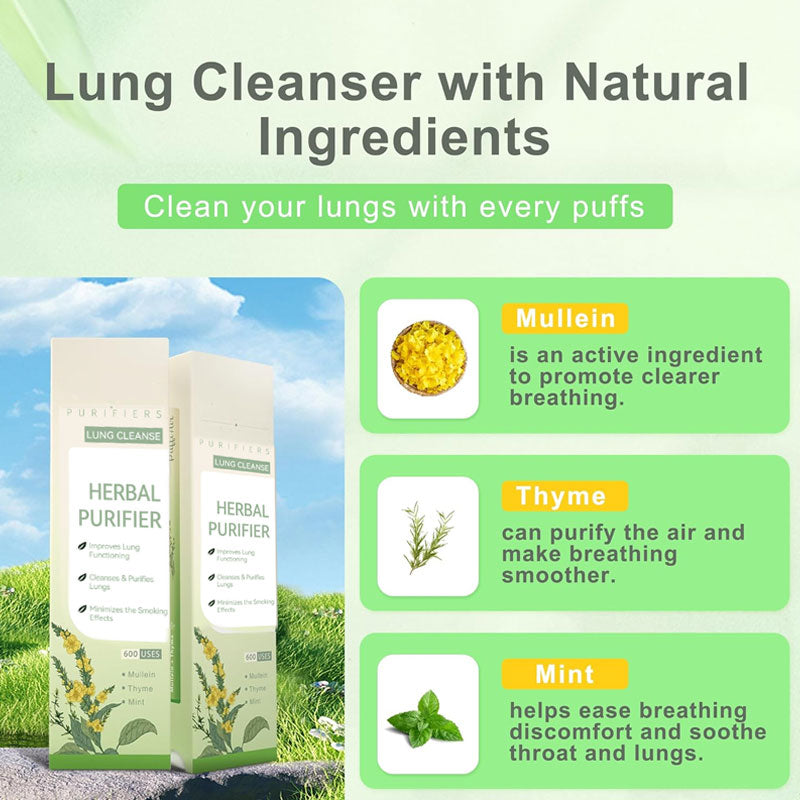 🏆【Upgraded 600-Puff】Breathe Bliss™ Mullein Relaxation Stick – Soothes Lungs, Detoxifies, Freshens Breath