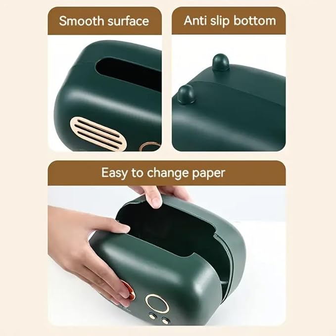 1PCS Retro Tissue Box