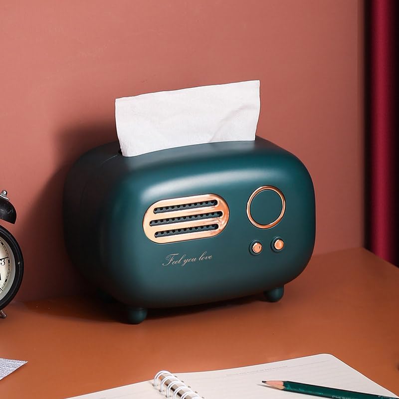 1PCS Retro Tissue Box