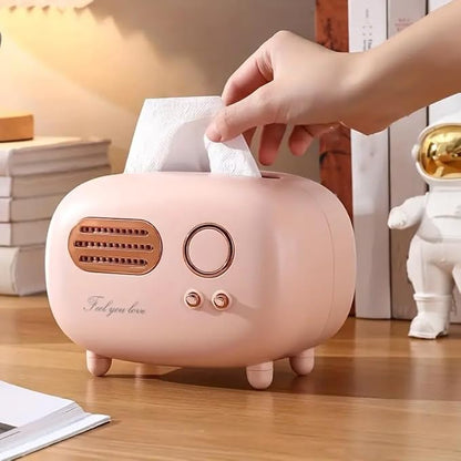 1PCS Retro Tissue Box