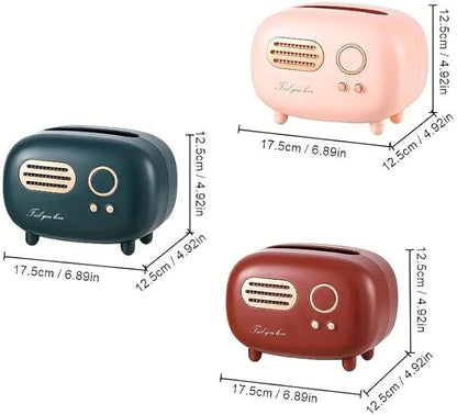 1PCS Retro Tissue Box