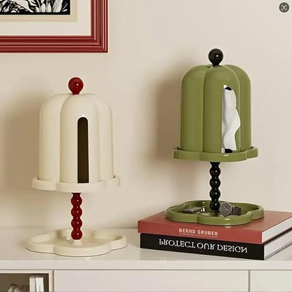 14.57-Inch Retro Tissue Box