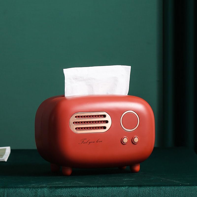 1PCS Retro Tissue Box