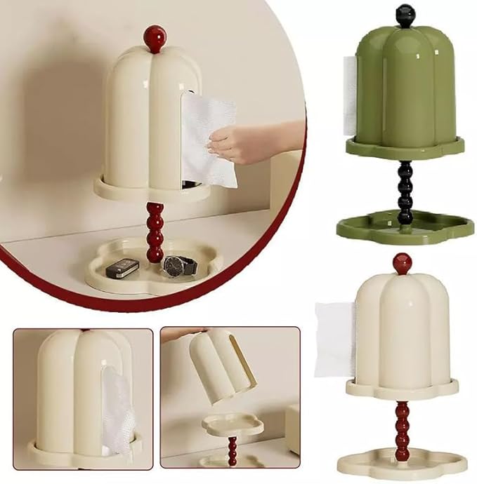14.57-Inch Retro Tissue Box