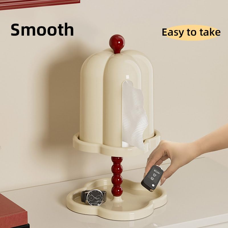 14.57-Inch Retro Tissue Box