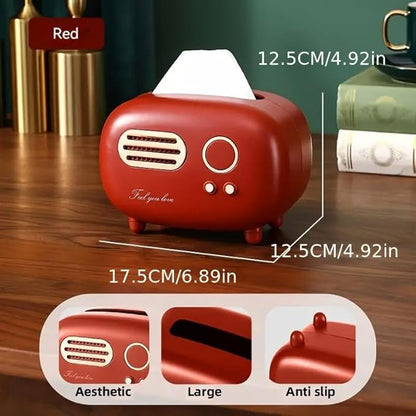 1PCS Retro Tissue Box