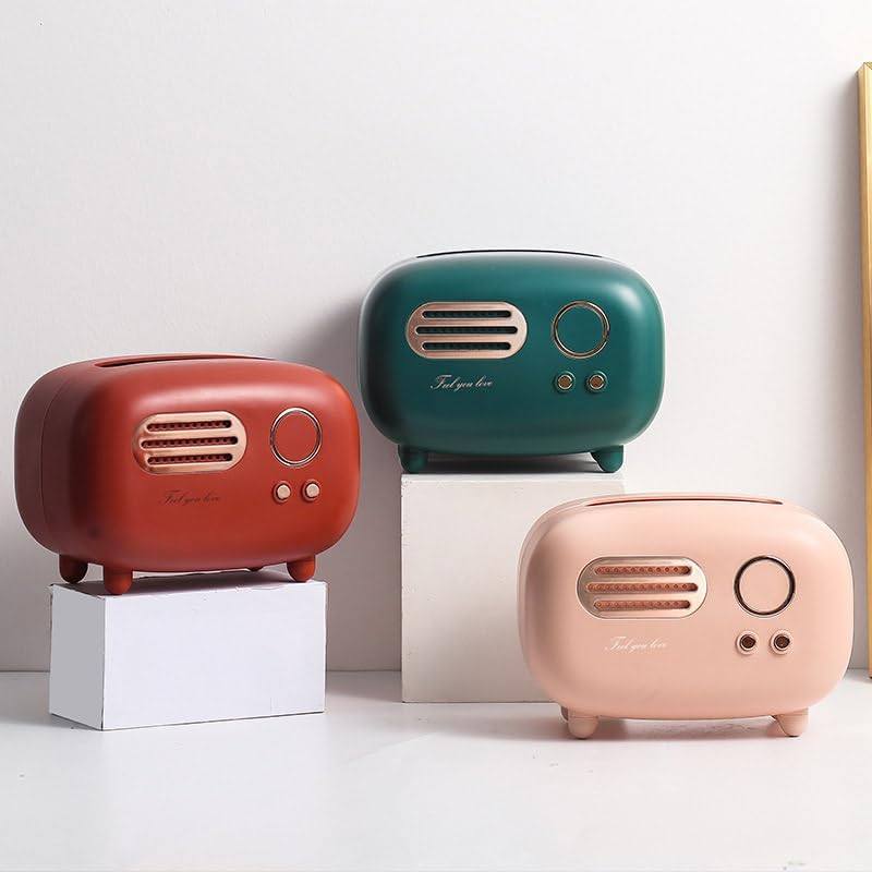 1PCS Retro Tissue Box
