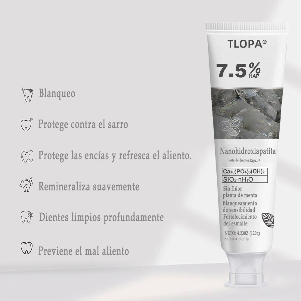 🔥Último día 50% de descuento 🔥- Tienda oficial💎 Pasta dental con hidroxiapatita sin flúor