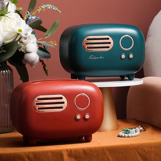 1PCS Retro Tissue Box