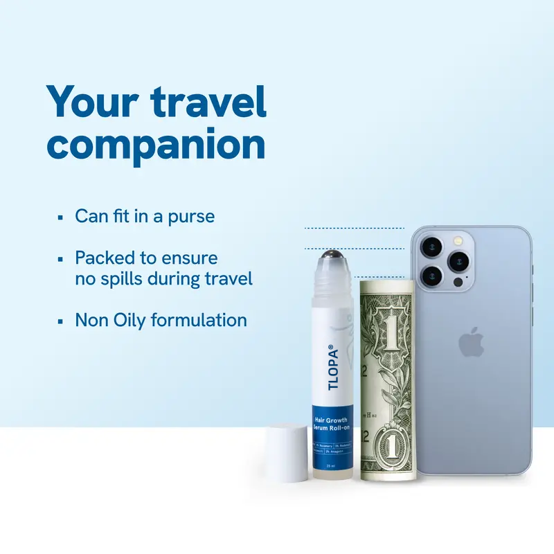 Last Day Offer🔥TLOPA® Hair Growth Roll-On Serum – See hair growth in 4 weeks