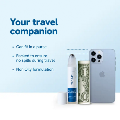 Last Day Offer🔥TLOPA® Hair Growth Roll-On Serum – See hair growth in 4 weeks