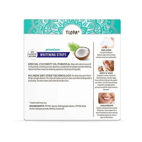 TLOPA® Teeth Whitening Strips