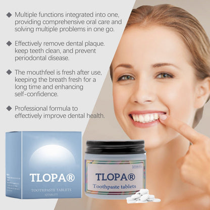 TLOPA® Toothpaste Tablet ——The Toothpaste Tablet That Actually Works.🦷