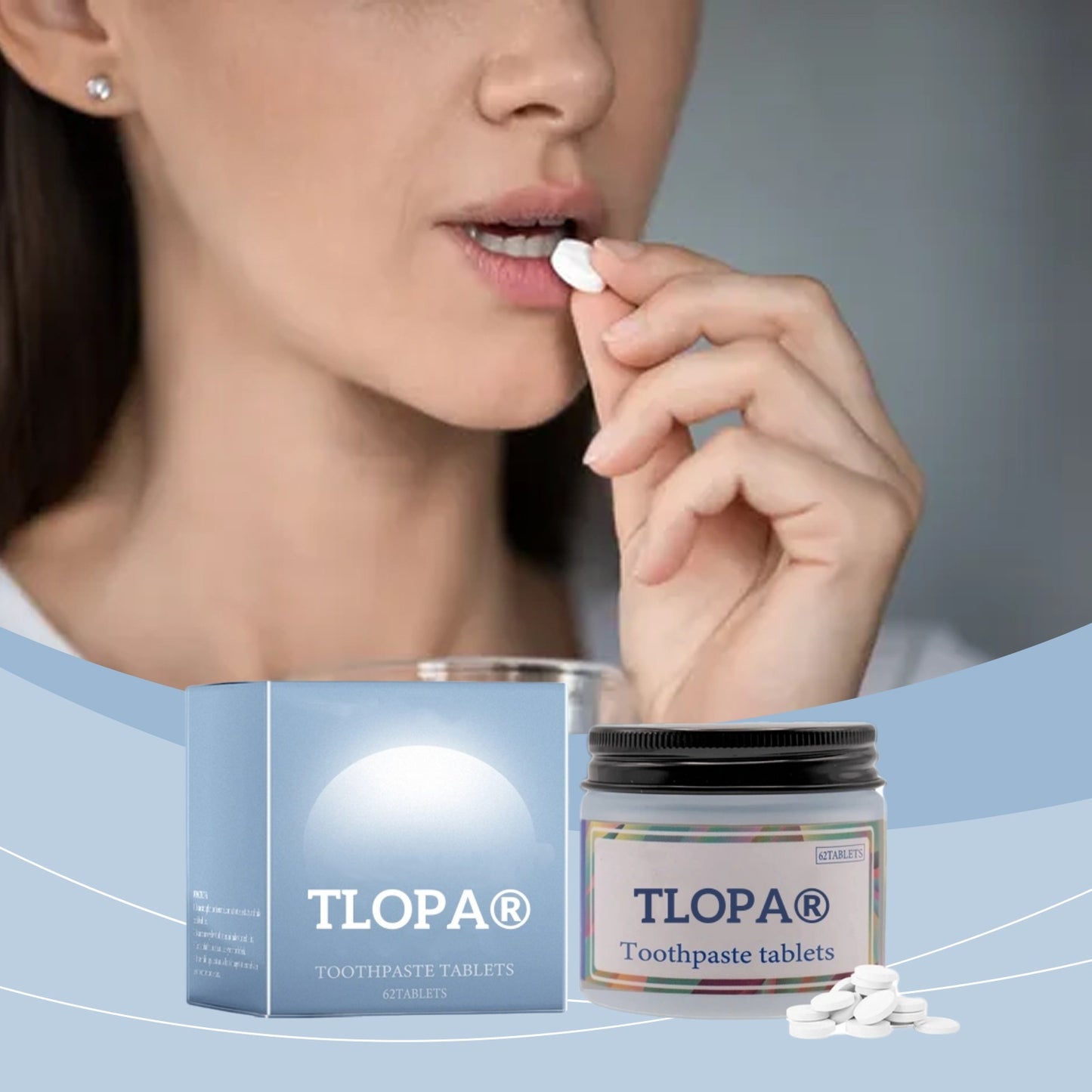 TLOPA® Toothpaste Tablet ——The Toothpaste Tablet That Actually Works.🦷