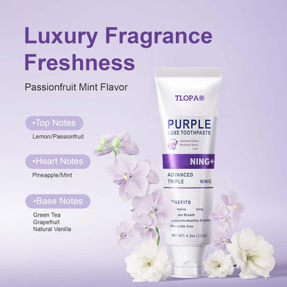 TLOPA® Purple Luxe Toothpaste