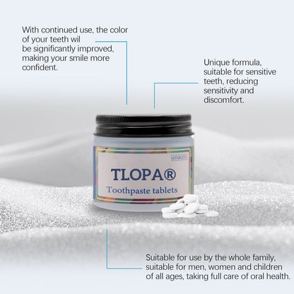 TLOPA® Toothpaste Tablet ——The Toothpaste Tablet That Actually Works.🦷